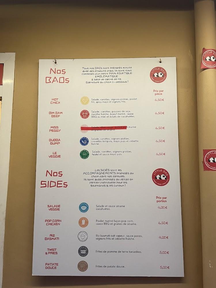 Little Bao Menton - Menu Image 1